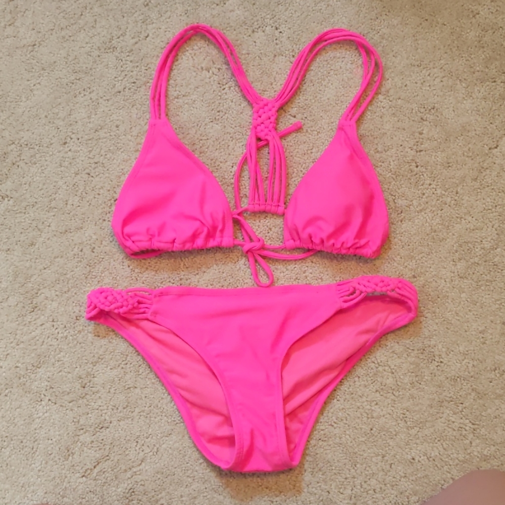 Forever 21 Pink Bikini Size S